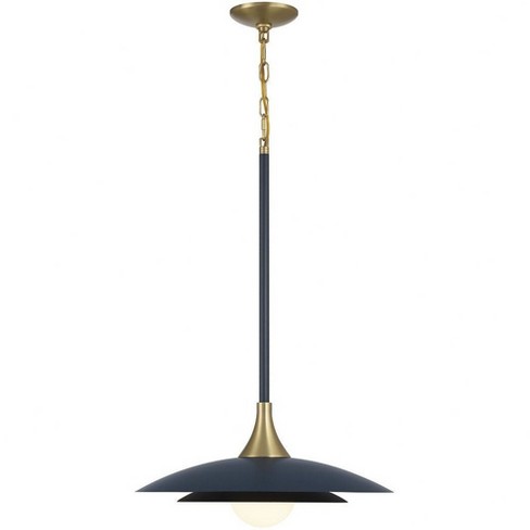 Eurofase Lighting Welsh 1 - Light Pendant In Blue-black : Target