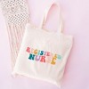 City Creek Prints Registered Nurse Wavy Colorful Canvas Tote Bag - 2 of 2