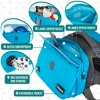 PetAmi Dog Backpack Saddle Bag, Vest Pack for Dogs to Wear, Harness Reflective Safety Side Pockets Leash Hook Camping Hiking Travel - 3 of 4