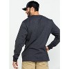 Carhartt Men's Loose Fit Heavyweight Long Sleeve Logo Pocket Work T-Shirt - K126NVY_X5 - 2 of 4