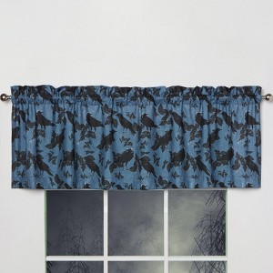 The Lakeside Collection The Raven Bath Collection - 60" x 18" Valance 1 Pieces - 1 of 3