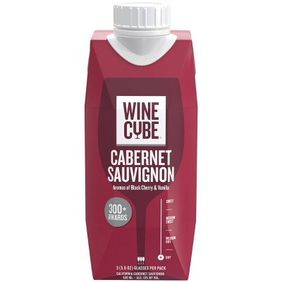 Cabernet Sauvignon Red Wine - 500ml Carton - Wine Cube™