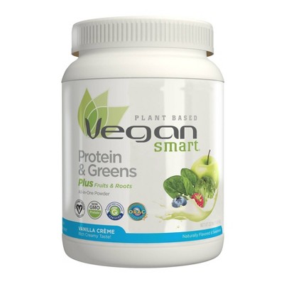 Naturade Vegan Smart Protein & Greens Plus Shake - Vanilla Creme - 22.8oz