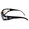 Global Vision Eyewear Rider Plus Safety Motorcycle Glasses with Clear Mirror Lenses - 3 of 4