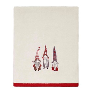 Avanti Christmas Gnomes Bath Towel - 1 of 3