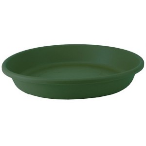 The HC Companies Plastic Classic Plant Saucer, Evergreen, 16in - 1 of 4