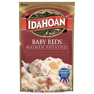 Idahoan Gluten Free Baby Reds Mashed Potatoes - 4oz