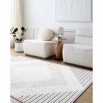 Hauteloom Briana Beige Washable Area Rug