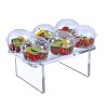 Azar Displays Clear Acrylic 11.75"W x 7.75"D x 6"H 1/2" Thick Deluxe Riser w/Bumpers - 2 of 4