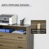 NicBex File Cabinet with 1 Shelf,Office Cabinet with Round Knob Design,Modern Vertical Storage Cabinet,Filing Cabinets for Home Office - 4 of 4