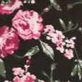 black floral