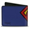 Adult Superman Close-Up Logo Bi-Fold Wallet - 3 of 4