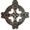 Slickblue Hanging Irish Symbol Ornament, Bronze Detail, Ribbon Hanger, Folk Style, Multiple Designs - 3 of 3