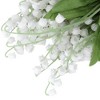 Unique Bargains Decoration Home Bell Orchid Artificial Flowers 13" 10 Pcs - 3 of 4