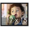 PosterPalooza | Classic Modern Black Picture Frame - UV Acrylic, Backing Board, Hanging Hardware Included - 2 of 4