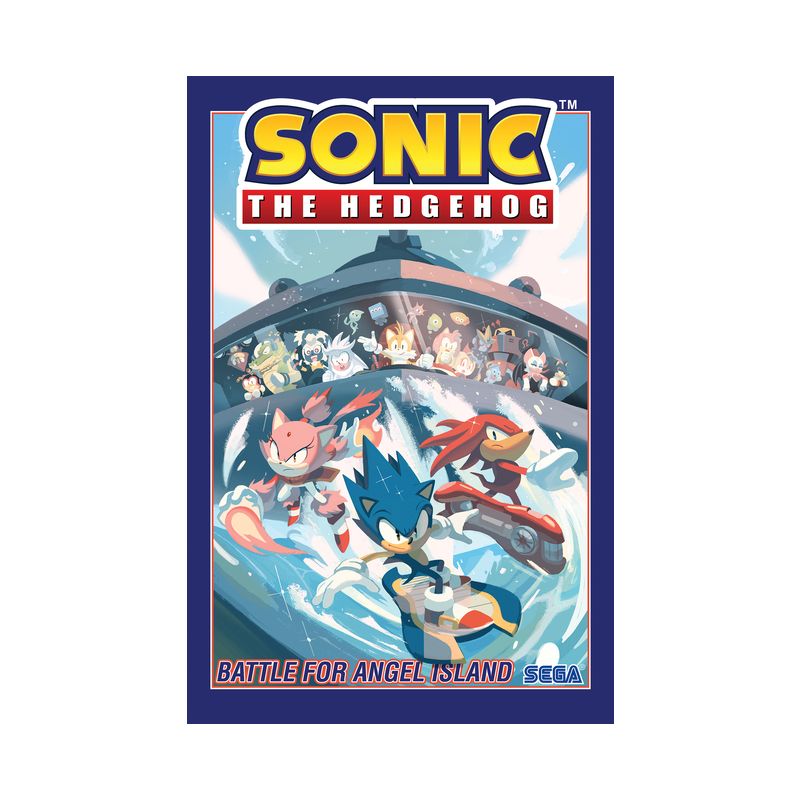 Sonic the Hedgehog, Vol. 3: Battle for Angel Island - by  Ian Flynn (Paperback), 1 of 2