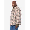 KingSize Brawny Zip Up Shirt Jacket - 4 of 4