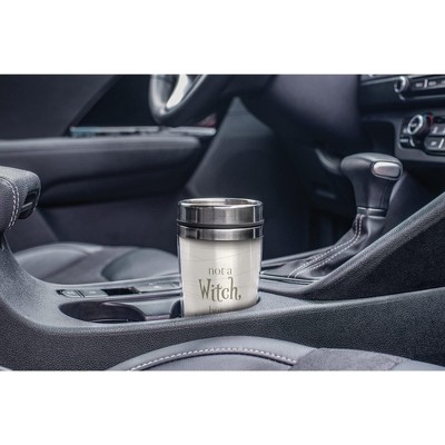 Elanze Designs Not Witch but Mummy Wraps 16 ounce White Stainless Steel Travel Tumbler