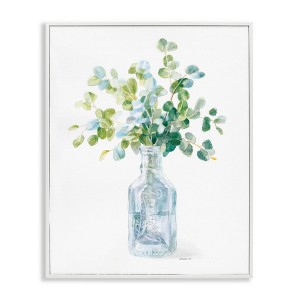 Stupell Industries Flower Jar Still Life Painting Framed Giclee Art - 1 of 4