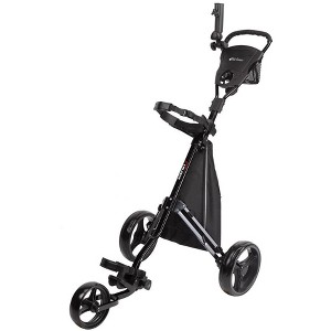 Tartan Cruiser 3 Wheel Push Pull Golf Cart w/ Large, Nylon Storage Bag - 1 of 3
