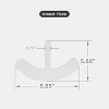 Rejuvaskin Scar Fx Silicone Sheets - Breast Piece Pair - 4 of 4