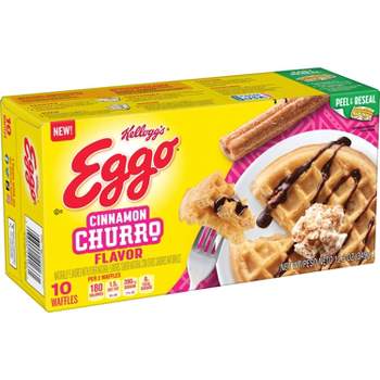 Eggo Frozen Cinnamon Churro Waffles - 12.3oz/10ct