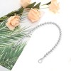 Unique Bargains Faux Pearl Handbag Strap Silver Tone 1 Pc - 4 of 4