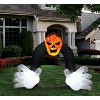 A Holiday Company 13ft Inflatable Halloween Archway with projection LED lighting, 9.5 ft Tall, Multi - 2 of 4