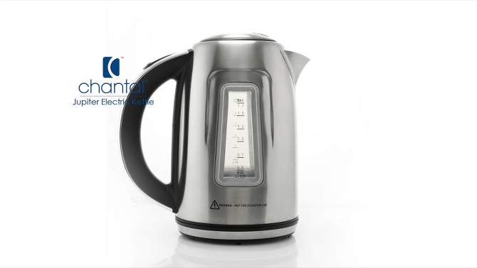 Chantal Jupiter Electric Kettle SS, 2 of 8, play video