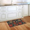 Briarwood Lane Everyday Doormat 30x18 Indoor Outdoor Orange and Teal Floral Doormat - 4 of 4