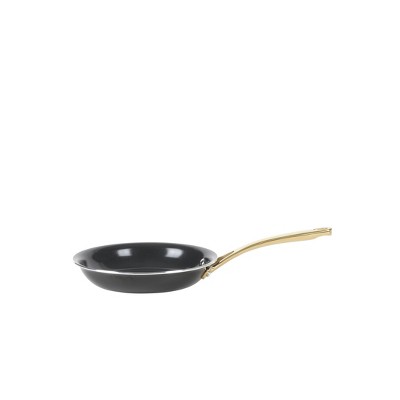 Martha Stewart 14-Piece Black and Gold Non-Stick Aluminum Cookware Set