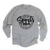 Simply Sage Market Living That Sports Mom Life Stars Garment Dyed Long Sleeve - 2 of 4