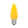 Novelty Lights C9 LED Plastic Ceramic (Opaue) Christmas Replacement Bulbs Dimmable 25 Pack - 3 of 4