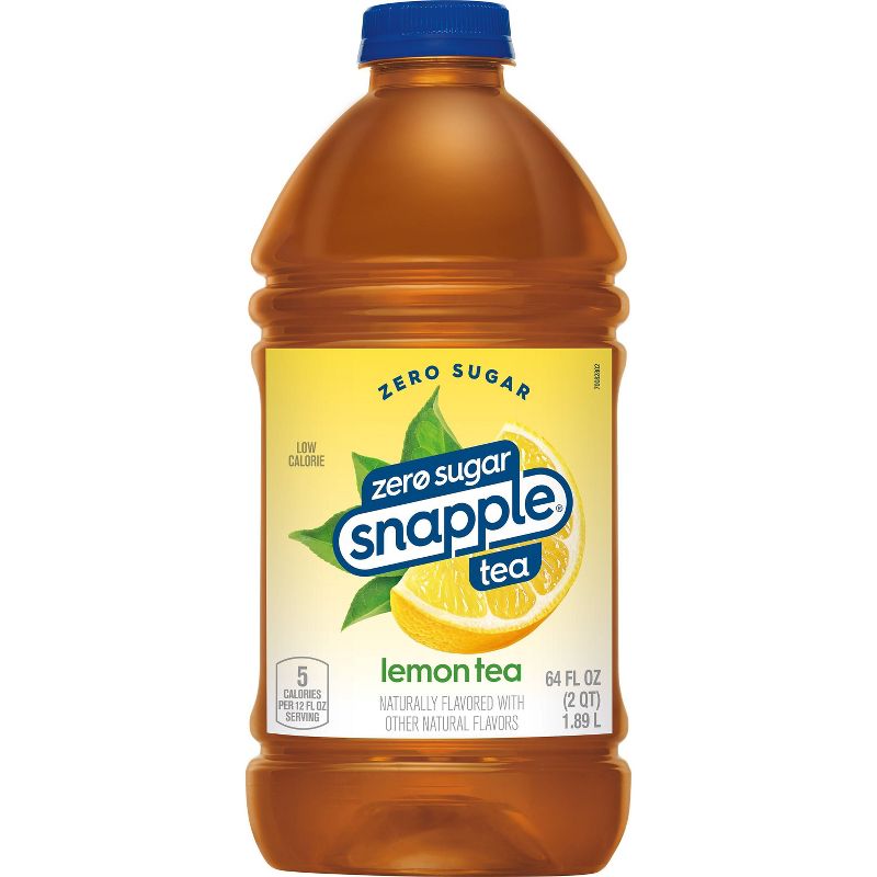 Snapple Zero Sugar Lemon Tea - 64 fl oz Bottle, 3 of 7