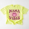 Simply Sage Market S.W.Smiley Checkered Mama Vibes Retro Garment Dyed Tee - 3 of 4