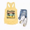 Simply Sage Market Women's Sunshine On My Mind Racerback Graphic Tank - 2 of 2