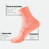 Boersma 7 Pairs Women's Compression Socks - Colorful Cushioned Cotton Crew Socks for Running, Hiking, Cycling, Fitness, Deodorant & Supportive - 4 of 4