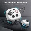 HTUTWOO Game Console Design for AirPods 4 Case Cover Shockproof Full TPU AirPods 4th Generation Protective Skin Cover with Cleaner Kit - 4 of 4