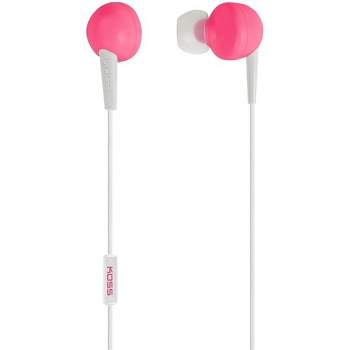 Koss 181066 KEB6i In-Ear Headphones - Pink - Stereo - Wired - Earbud - Binaural - In-ear - Pink