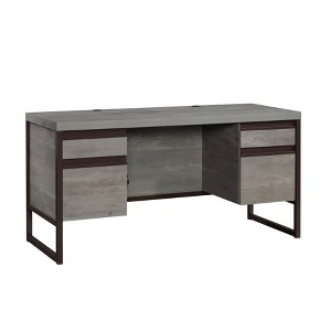 Manhattan Gate Computer Desk Mystic Oak - Sauder: Laminated Home Office Furniture with Metal Hardware - 1 of 4
