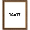 PosterPalooza | Classic Gold Picture Frame - UV Acrylic, Foam Board Backing, Hanging Hardware - 2 of 4