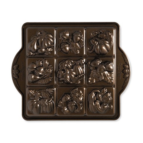 Nordic Ware Seasonal Collection Autumn Cakelet Pan - Brown : Target