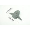 Mola Mola, Ocean Sunfish, Saltwater Fish, Museum Quality, Hand Painted, Realistic, Model, Toy, Kids, Gift,  3 1/2 Inches.  CH1014 BB218 - 2 of 4
