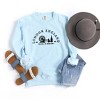 Simply Sage Market Women's  Garment Dyed Graphic Sweatshirt Embroidered London England - 3 of 3