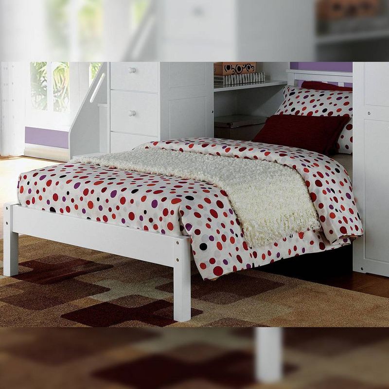 79&#34;Twin Bed Freya Bed White - Acme Furniture, 1 of 9