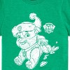 Boys' - Paw Patrol - Rubble Santa Hat Short Sleeve Graphic T-Shirt - 2 of 4