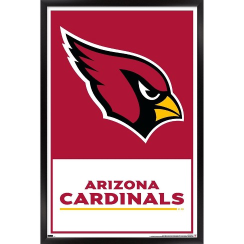 Trends International Nfl Arizona Cardinals - Logo 21 Framed Wall Poster  Prints : Target