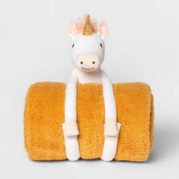 Unicorn Kids' Throw Buddy - Pillowfort™