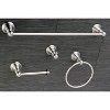 Kingston Brass 4pc American Classic Bathroom Accessory Set Brushed Nickel: Includes Towel Bar, Hook - 3 of 4