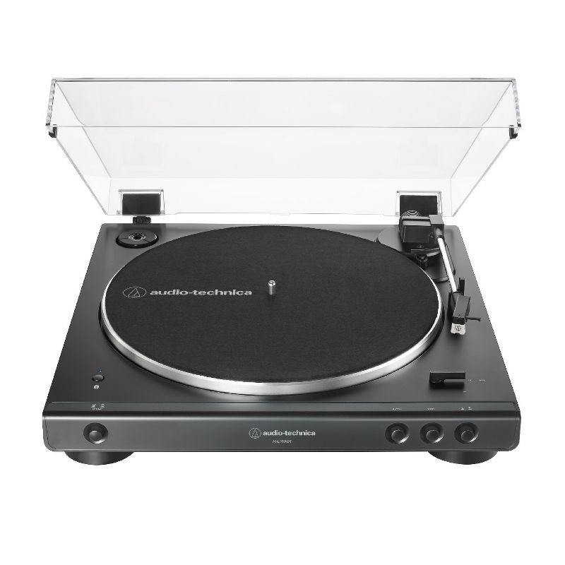 Audio-Technica AT-LP60XBT Bluetooth Turntable (Black) bundle with Speakers Pair, 3 of 4